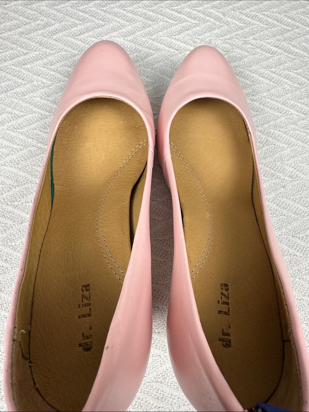 Dr. Liza Pink Platform Leather High Heel Comfort Pumps Luxury Pumps professional - Picture 8 of 16